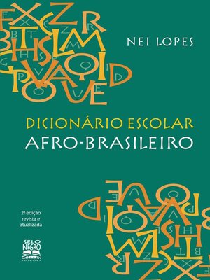 cover image of Dicionário escolar afro-brasileiro